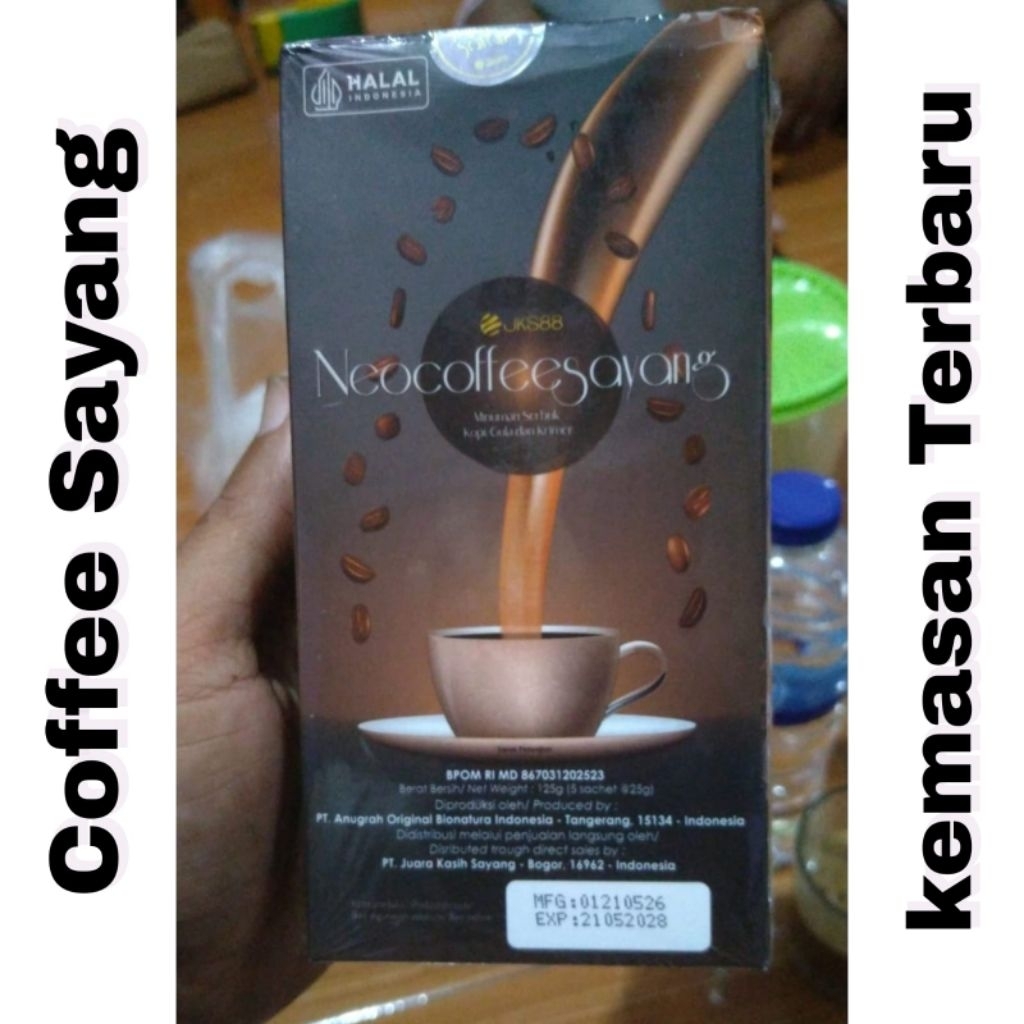 Kopi Neo Kopi Sayang JKS88 Original BPOM HALAL Kemasan Terbaru