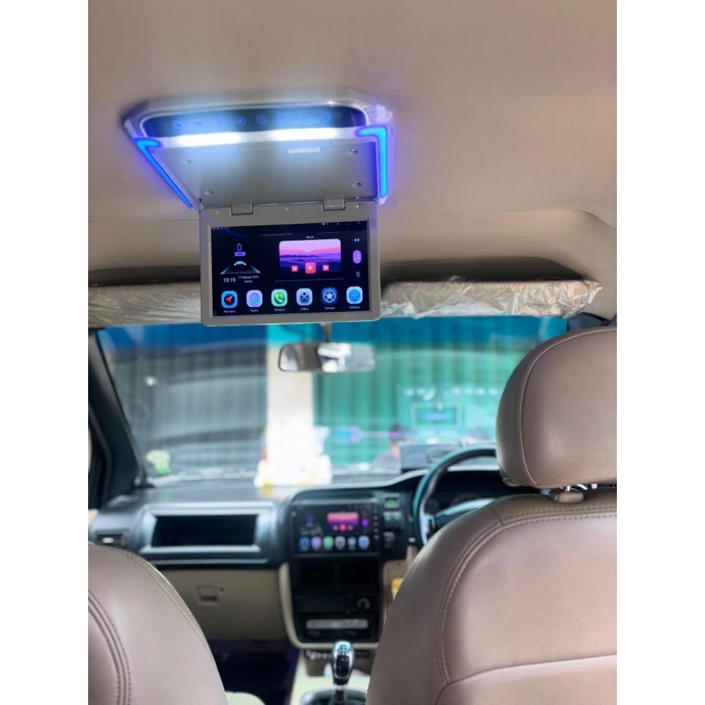 Tv Rup / TV Plafond Mobil 10 inch Brand AMC - Ukuran 10 inch Vvy ai See Tv Atap Mobil 10 inch