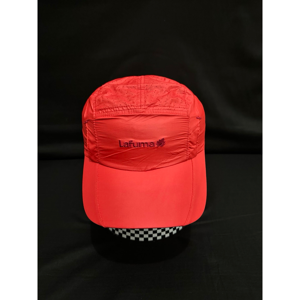 Topi Running Lafuma Original Second Import | Lightweight Quick Dry Sport Cap Outdoor Hiking Trail Ru