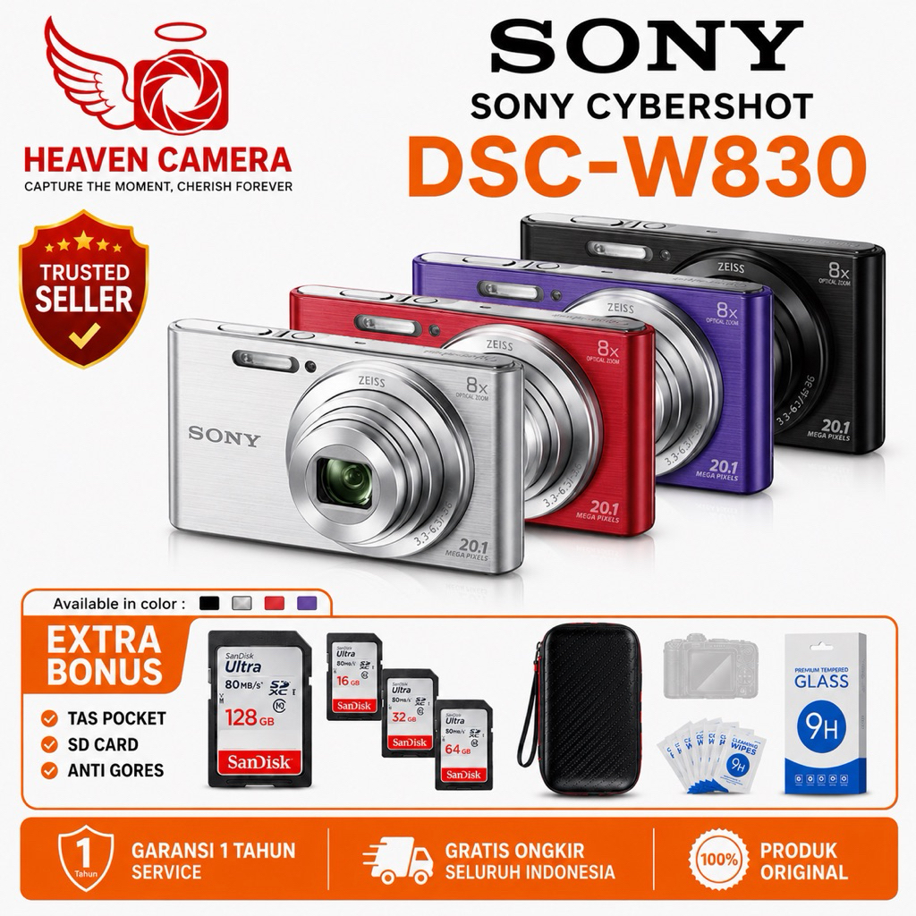 SONY W830 / SONY CYBERSHOT DSC W 830 / SONY W830 DIGITAL KAMERA