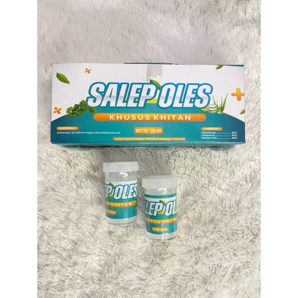 Salep Oles Super Ring/Obat Sunat/Salep Untuk Semua Jenis Luka/Original Asli
