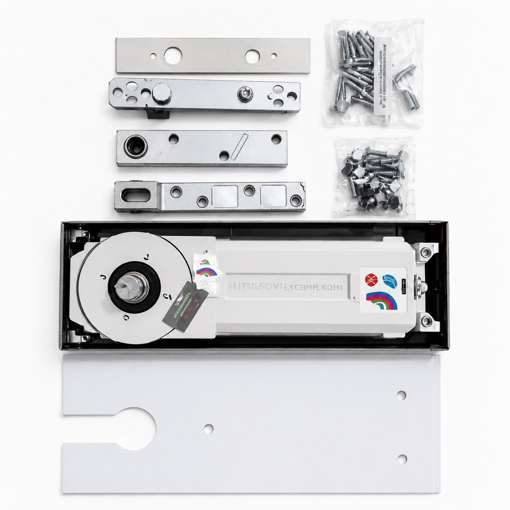 Floor Hinge Dorma BTS 84 + Stang (Pivot) / Engsel Tanam Dorma Original BTS 84 / Floorhinge Dorma BTS