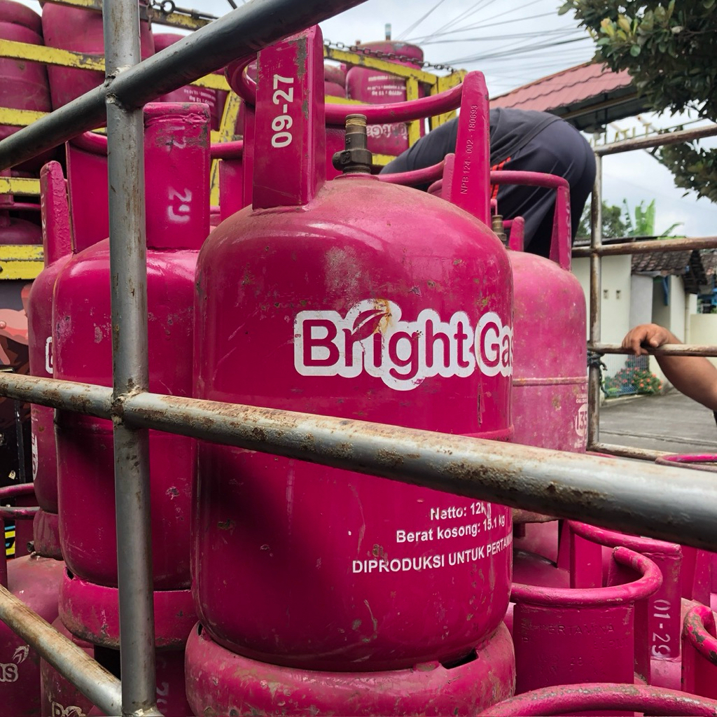 Tabung 12kg Brightgas (tanpa isi/kosongan)