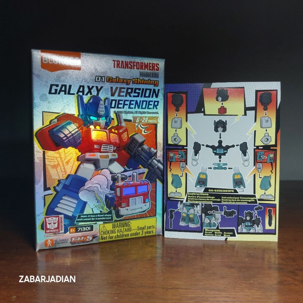 Sideswipe SG Transformers Defender version 01