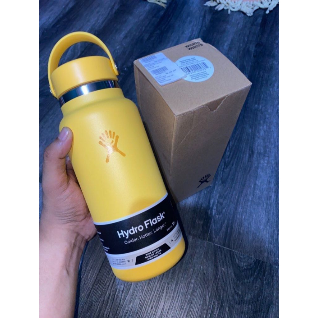 Hydro Flask Tumbler 32oz Yellow