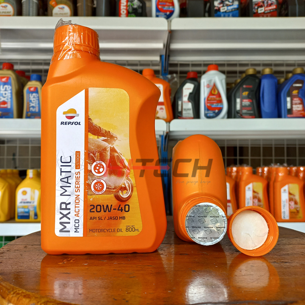OLI REPSOL 20W-40 MATIC LAMA KARBU