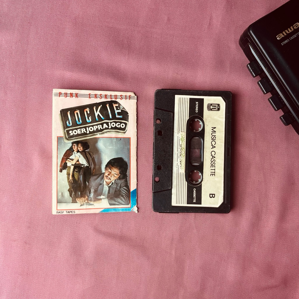 Kaset Pita Jockie Soerjoprajogo Punk Eksklusif Original Progressive Rock Indonesia