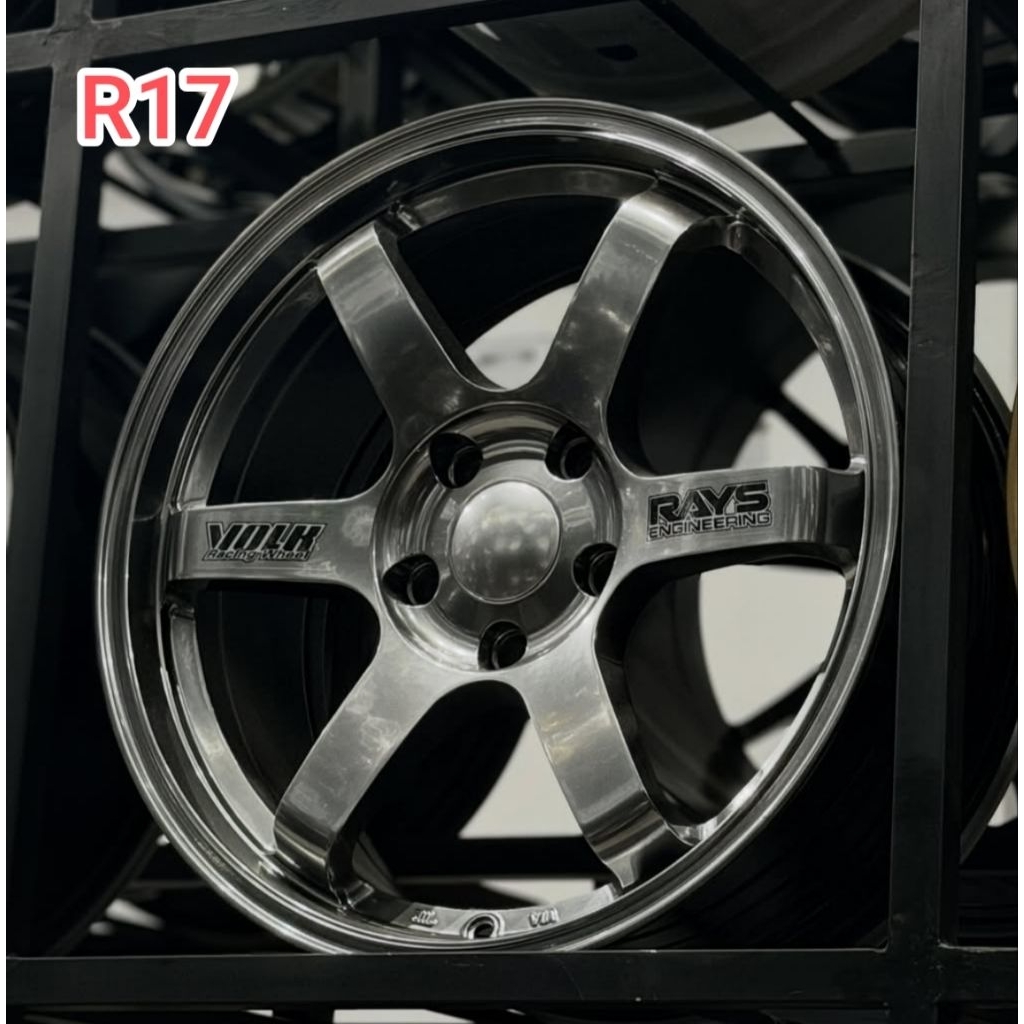 Velg Rays TE37 R17 Grey 5x114