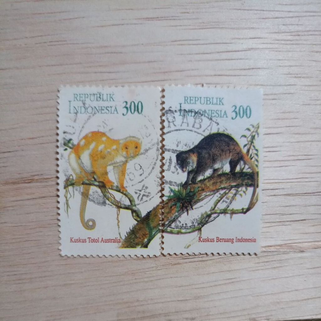 Set Perangko Indonesia Seri Kuskus