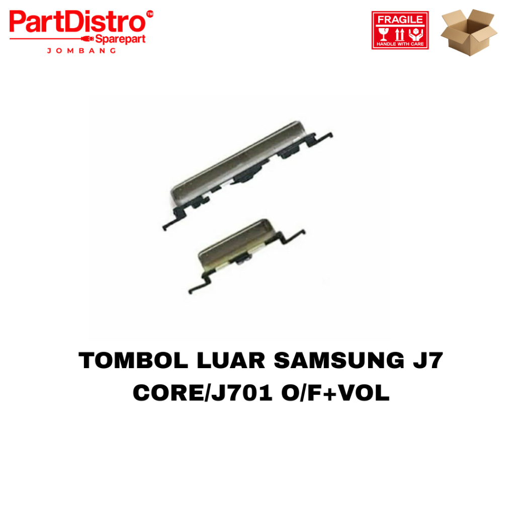 TOMBOL LUAR SAMSUNG J7 CORE/J701 O/F+VOL BLACK