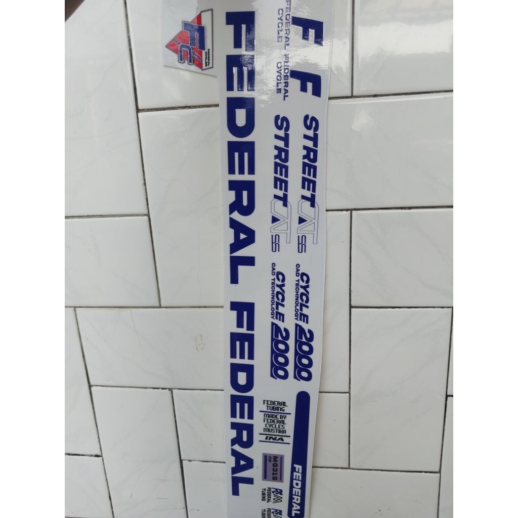 decals federal streetcat
