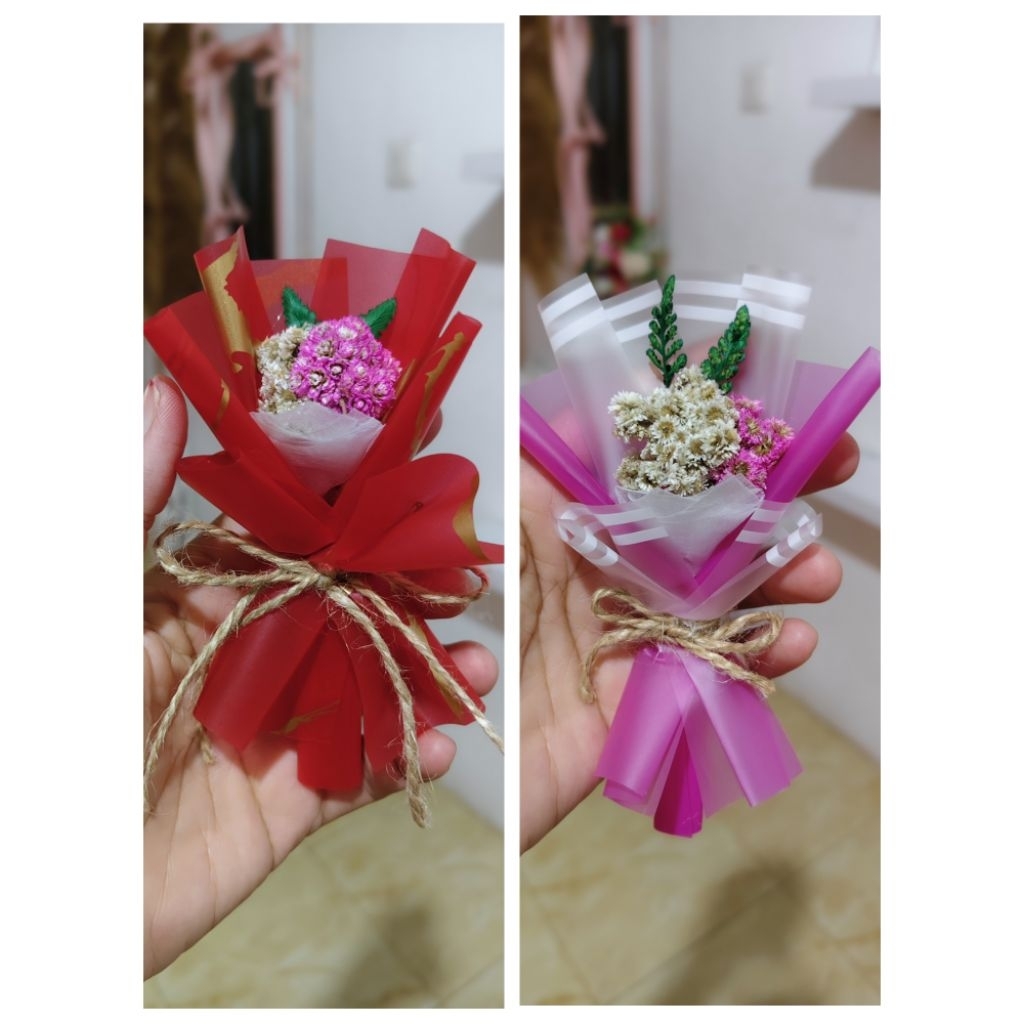 TERMURAH Buket Mini Bunga Edelweiss
