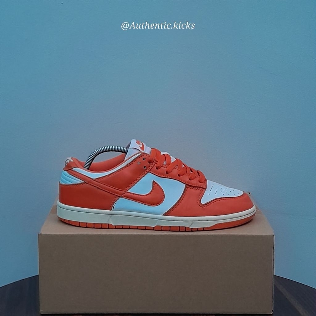 Sepatu Second Lifestyle Nike Dunk Low SP Syracuse Size 42 insole 26.5 cm Original Guarantee 100%