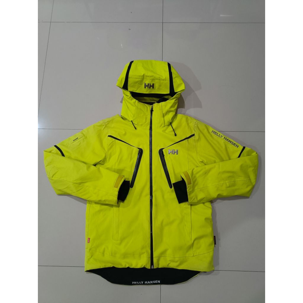 Helly Hansen Recco - Snowboard Jacket Lime Size L - Full Spec Gorpcore