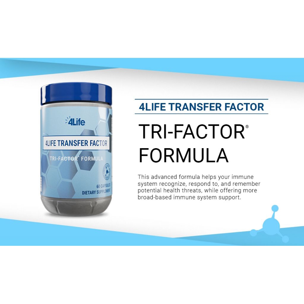 4Life transfer factor Tri formula (PAKET 2 BOTOL) isi 60 asli original