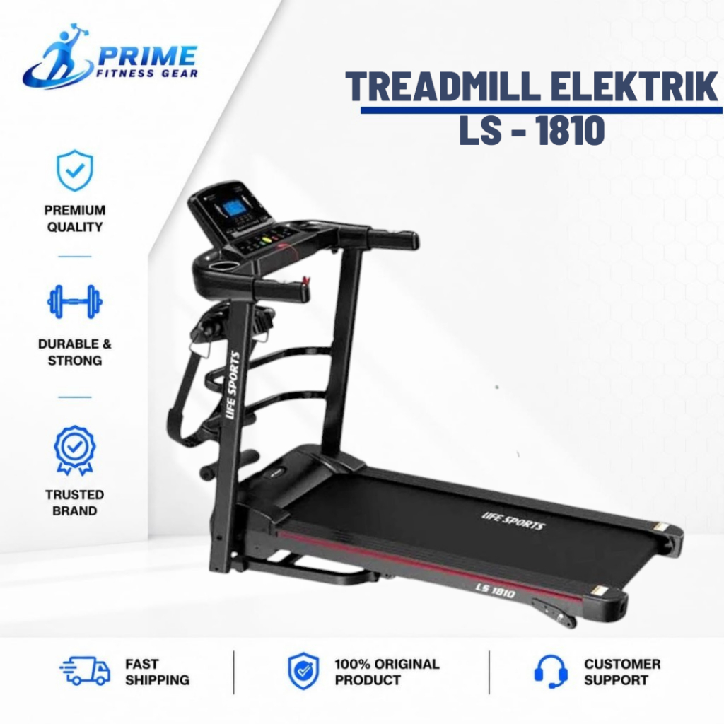 Treadmill Listrik Elektrik Lifesports LS 1810