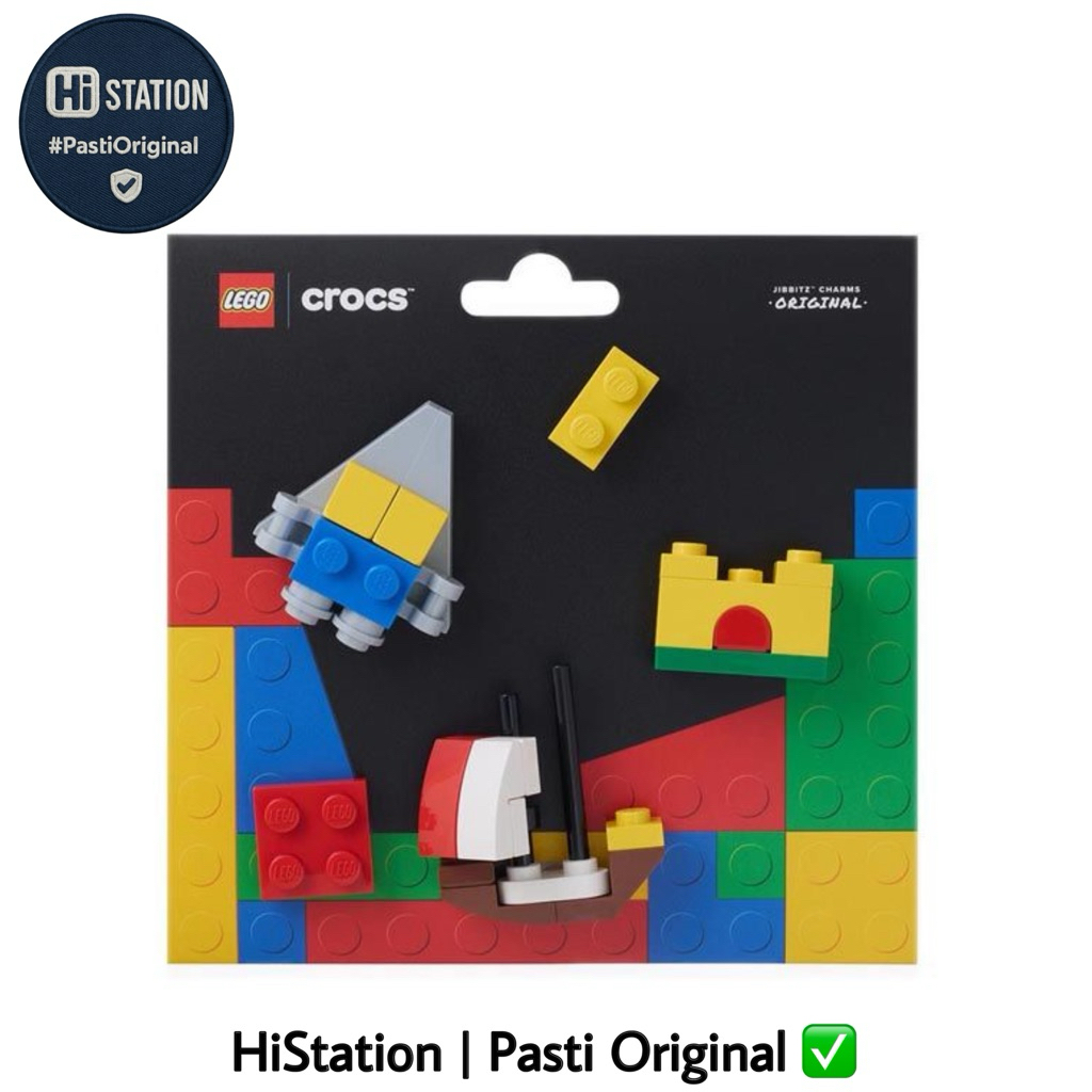 Crocs Lego 4LW Masterbrand 5 Pack Jibbitz Charm - 100-18243