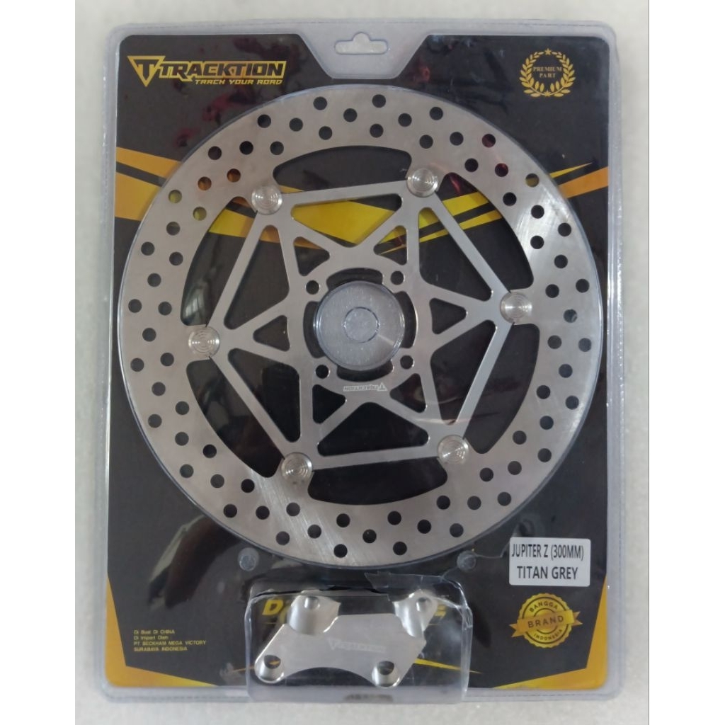 Disk Brike Piringan Jupiter Z V-Tracktion 300mm Crome