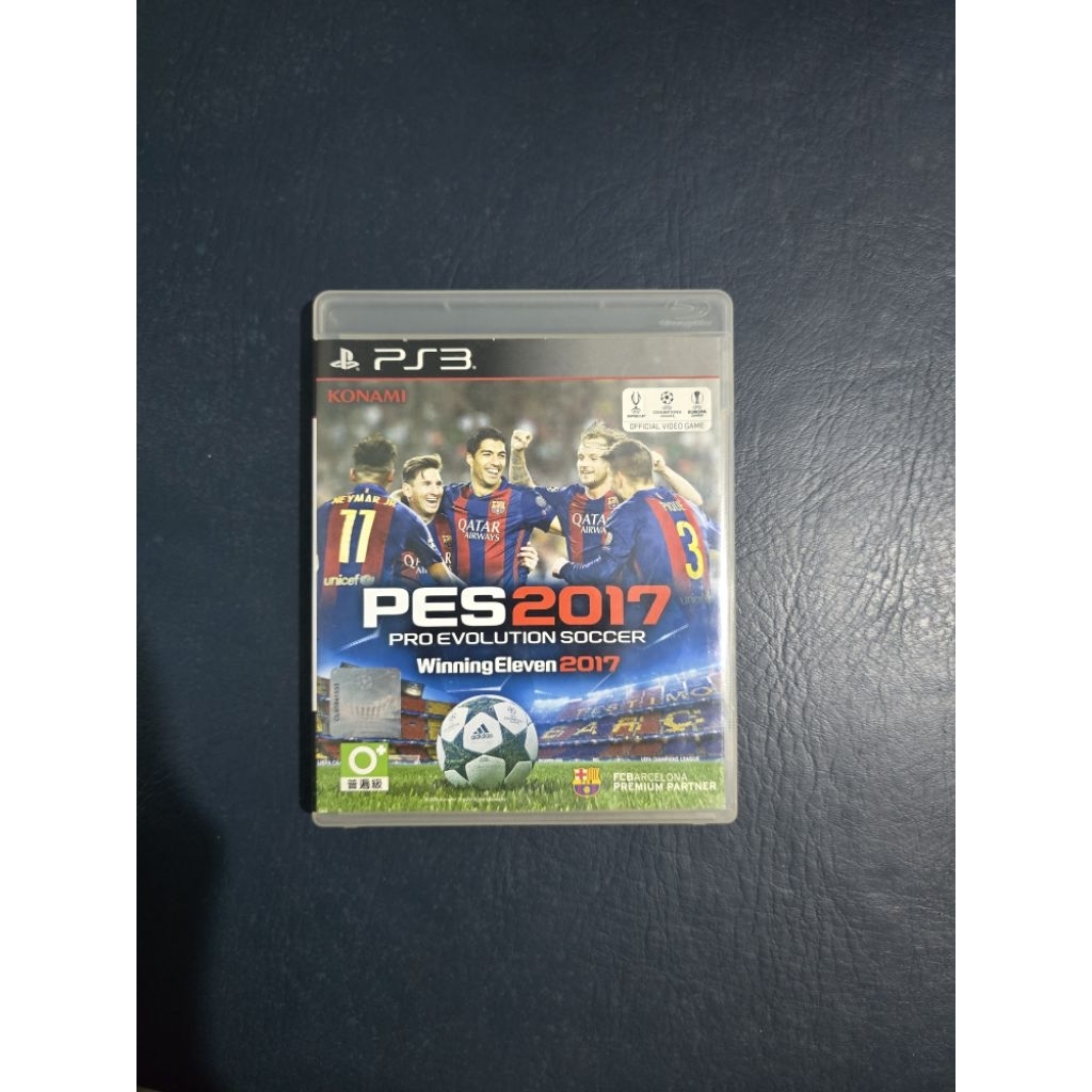 BD Kaset Game PS3 Winning Eleven 2017 WE 17 PES Pro Evolution Soccer