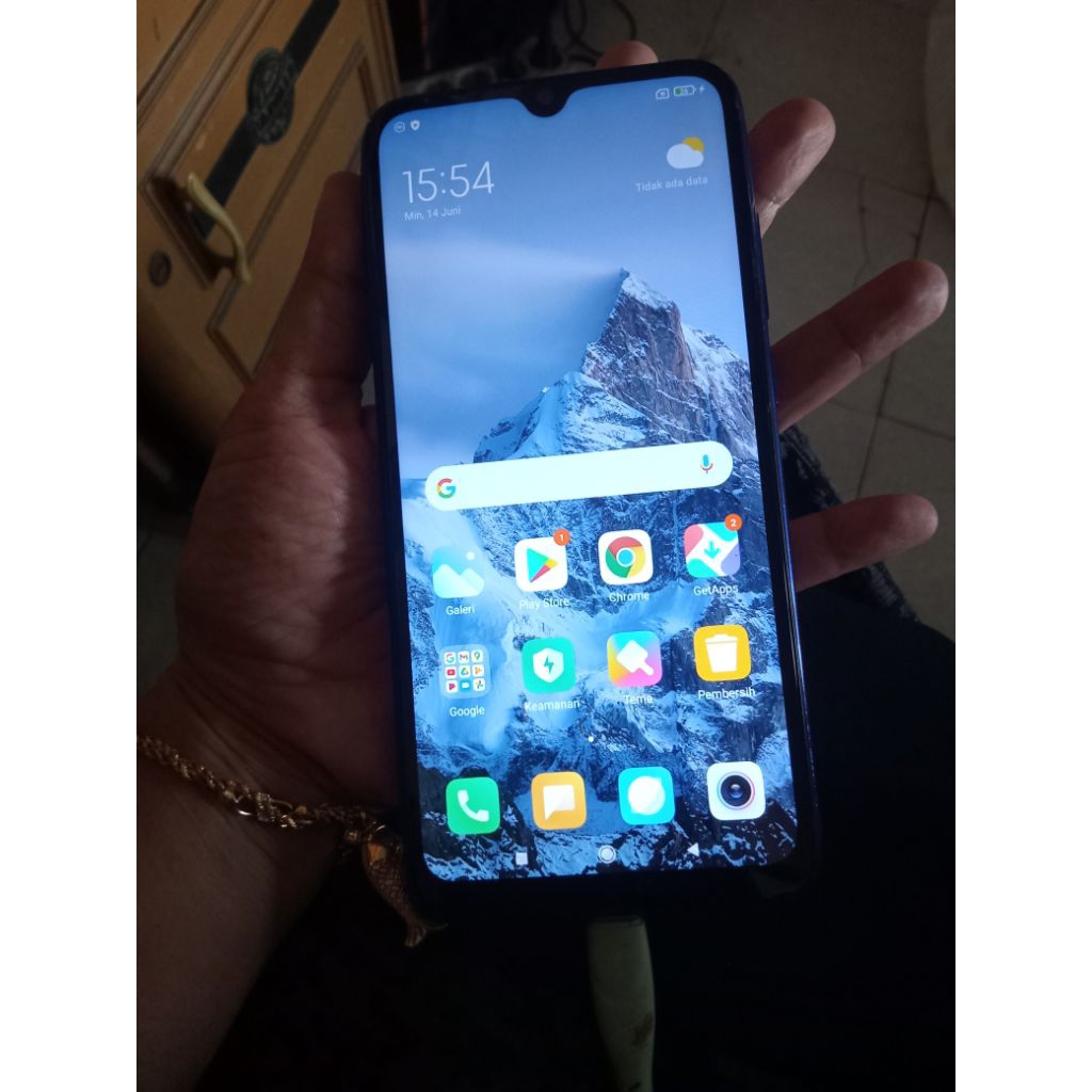 Hp redmi note 8 ram 4/64 gb normal second