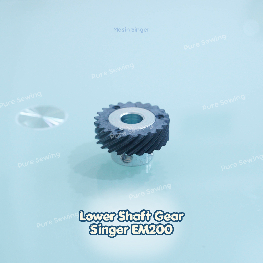 Lower Shaft Gear Mesin Jahit Singer EM200 / Gear Sparepart Mesin Jahit Singer Quantum Stylist EM200