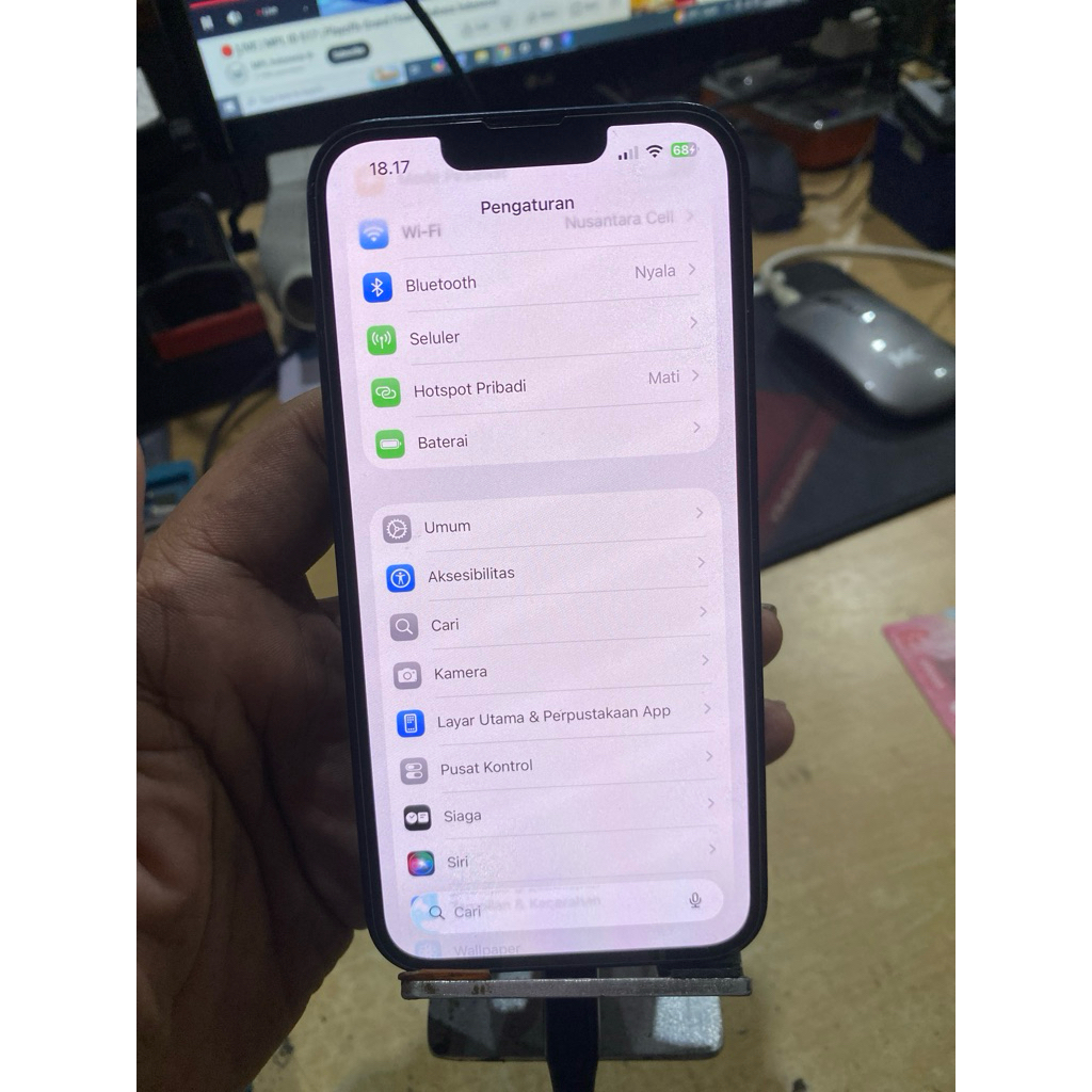 lcd iphone 13 ori copotan