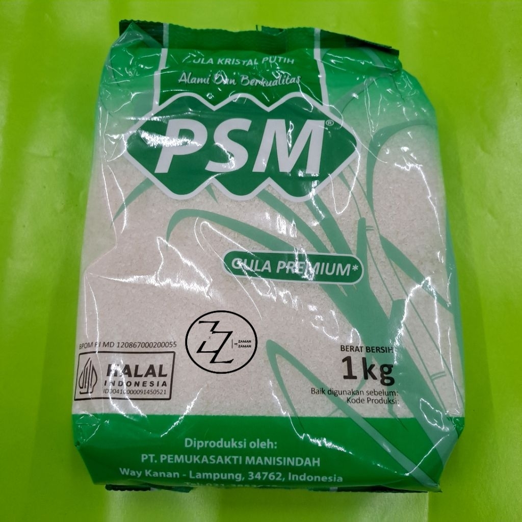 GULA PASIR PSM 1 KG / GULA KRISTAL PUTIH PSM 1KG