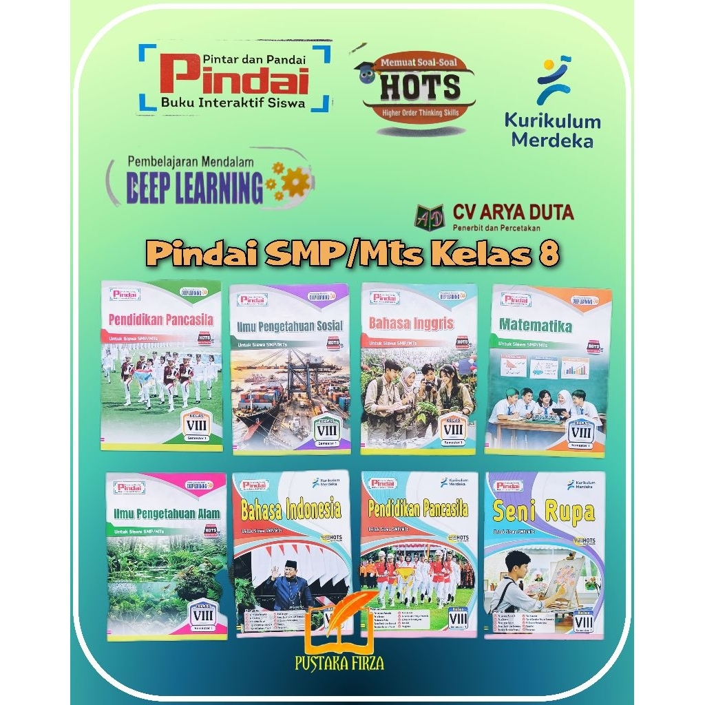Lks Pindai Kurikulum Merdeka Kelas 8 Smp/Mts  Semester 1.2 CV.Arya Duta.