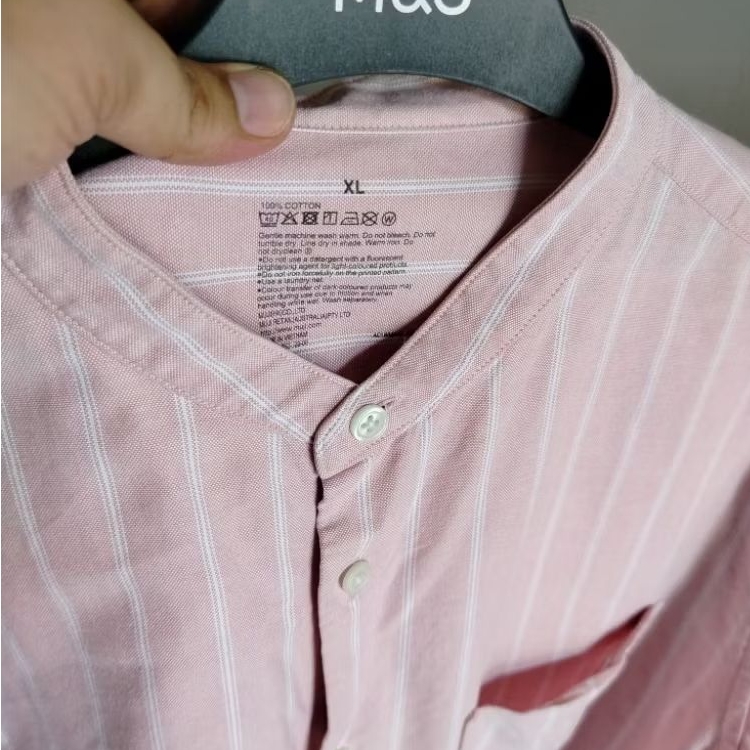 kemeja pria SIZE XXL sanghai muji