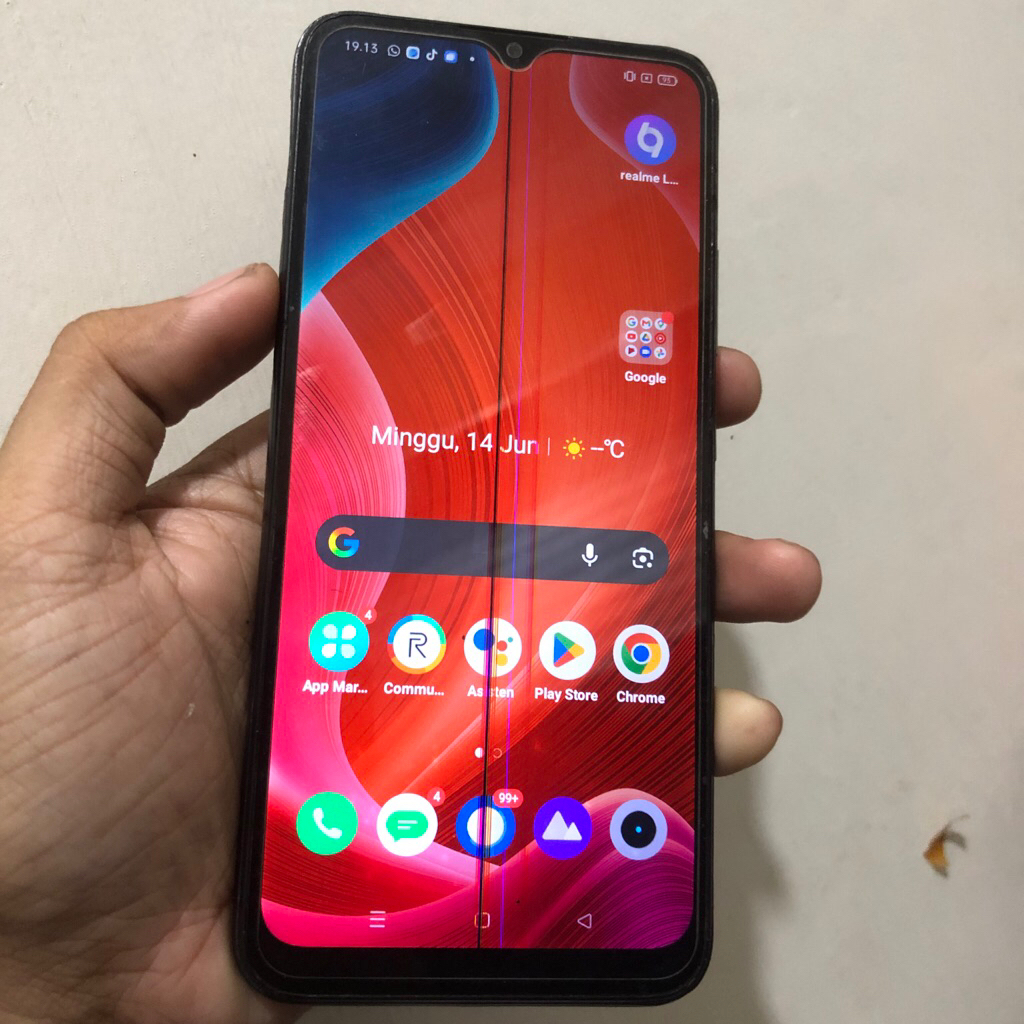 realme c21 minus lcd