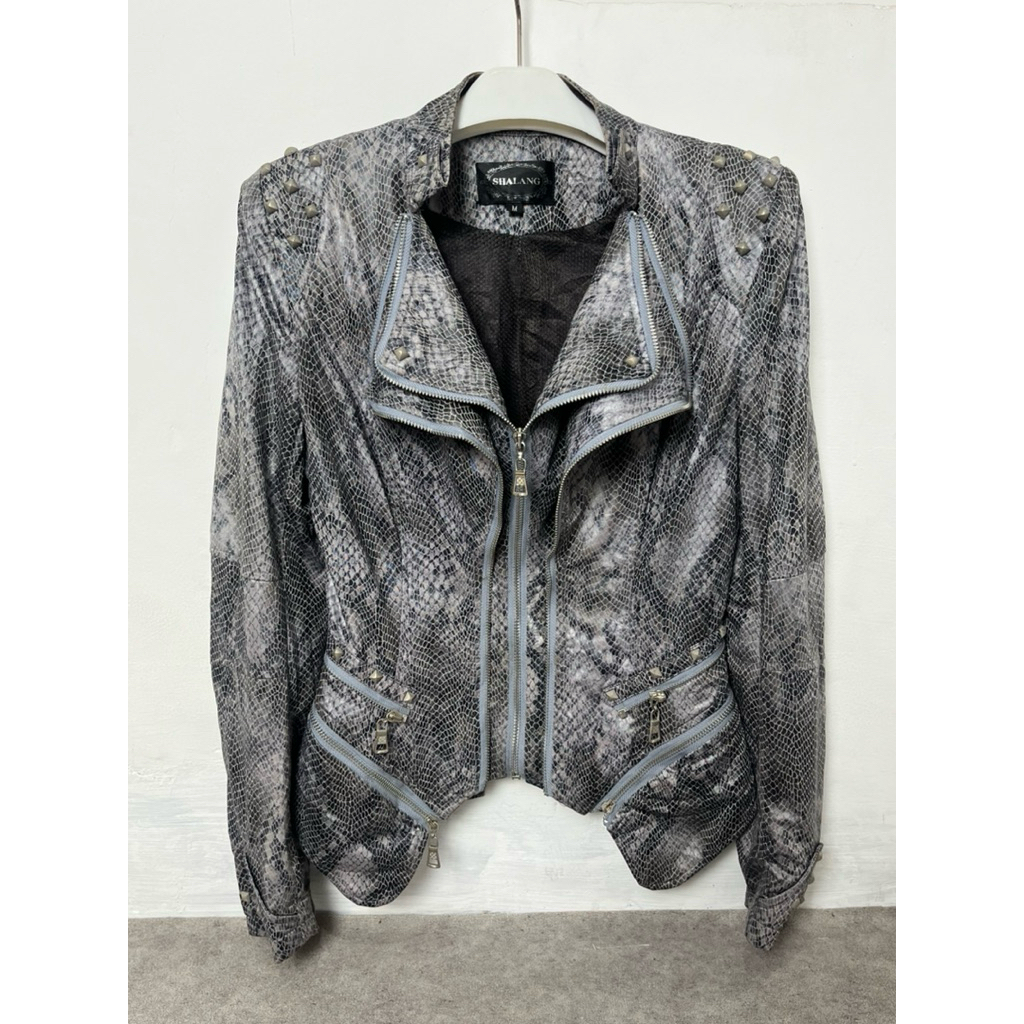 shalang studed punk jacket