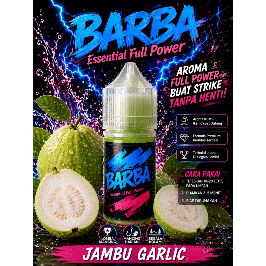 Barba Essen Mancing Jambu Garlic Essen Juara Lomba Mancing Aroma Full Power
