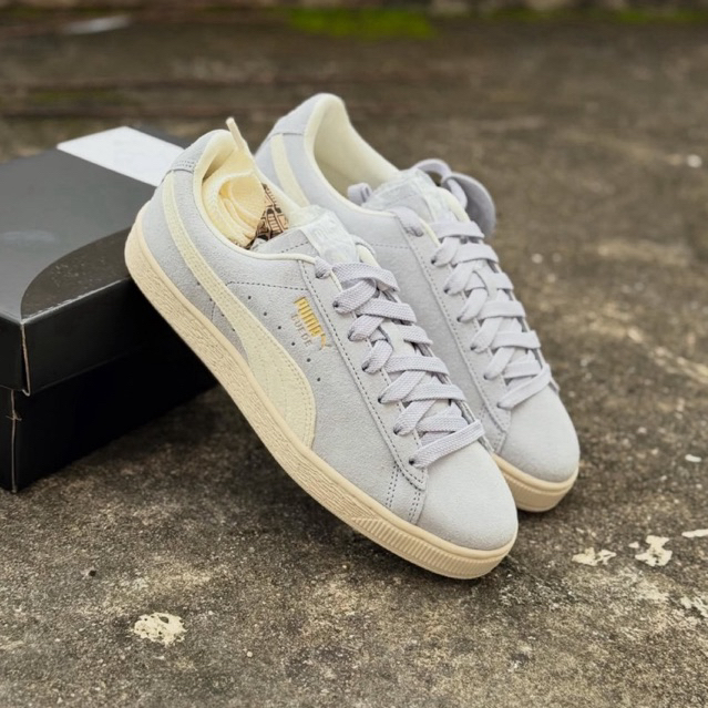 Puma Suede X Charles.F.Stead Snow Blue Original Resmi Store