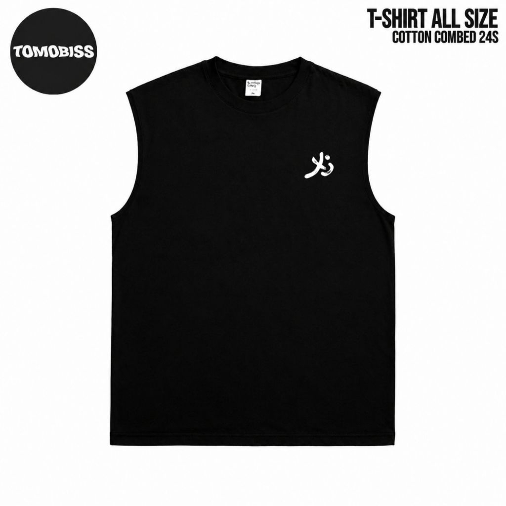 T-Shirt Singlet YB YOURBAE (3XL 4XL 5XL 6XL). Kaos Big size BANG REZA ARAP MARAPTHON Pria Wanita Dis