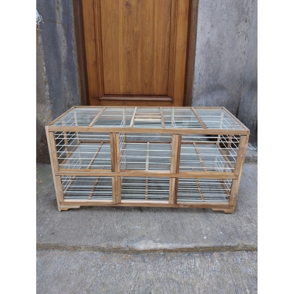 dongdang merpati 6 pintu/3 pasang (sangkar ambrukan)