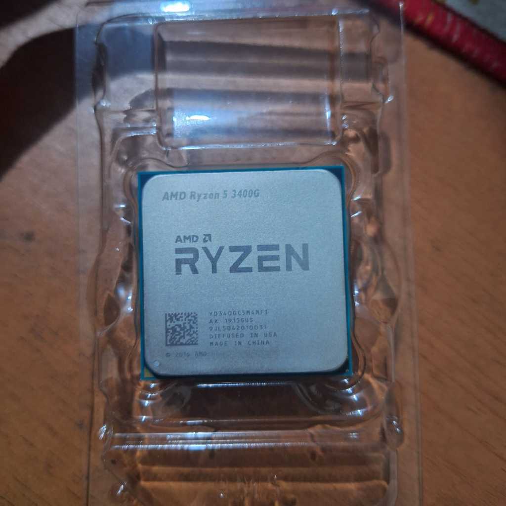 Processor AMD Ryzen 5 3400G Tray