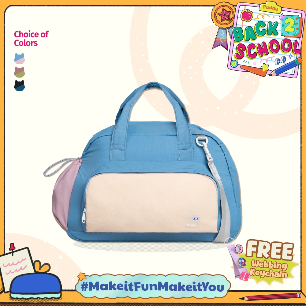 Paddy Millie Duffle Bag - Paddybag Tas 2 in 1 Travel Gym Wanita