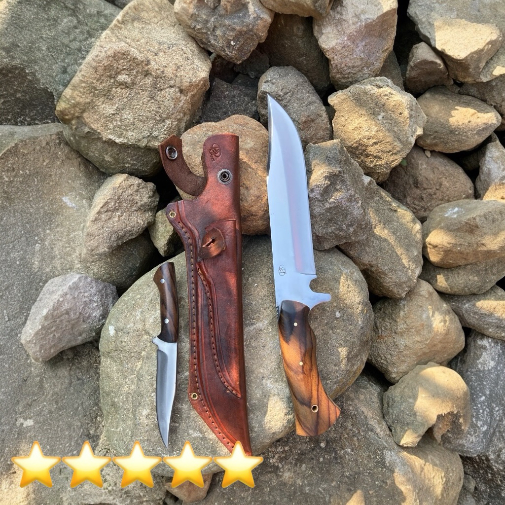 Pisau berkebun/camping outdoor bowie set anak (TERLARIS)