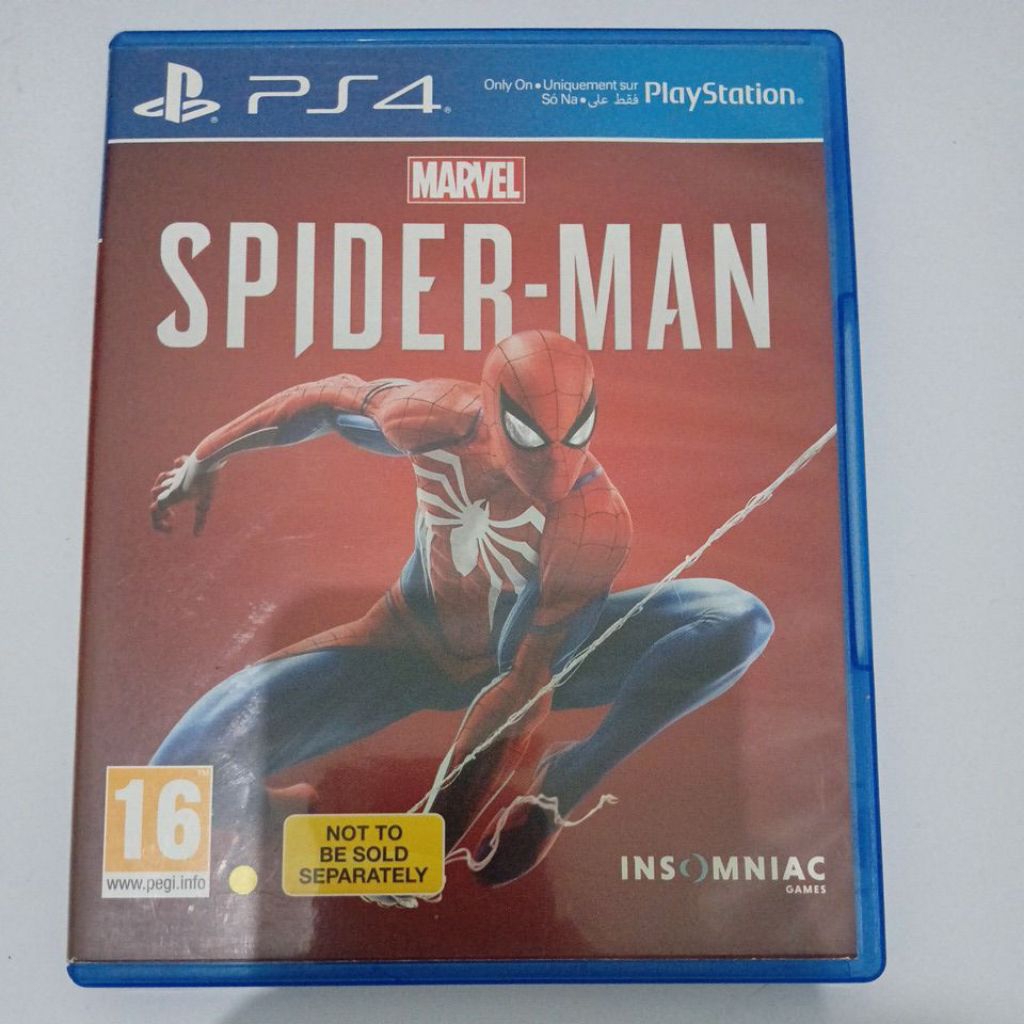 Spiderman BD PS4