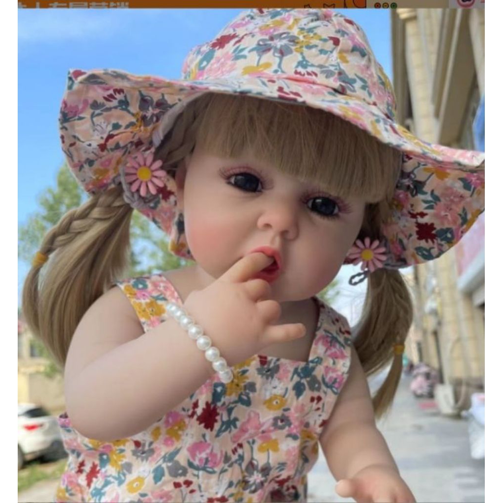 Boneka Reborn Full Silicone Erin