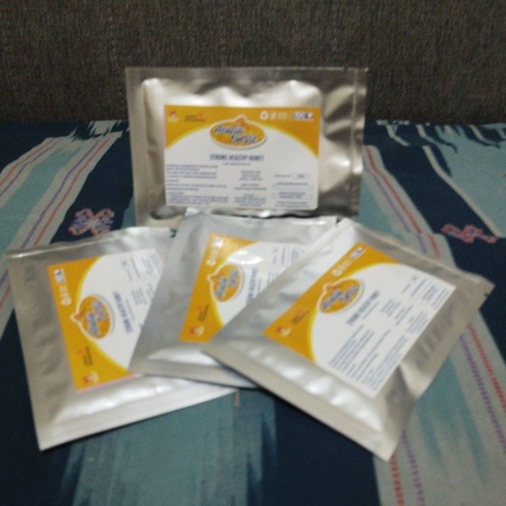 Madu Acacia OnVit, madu stamina pria dewasa, sachet 12 ml