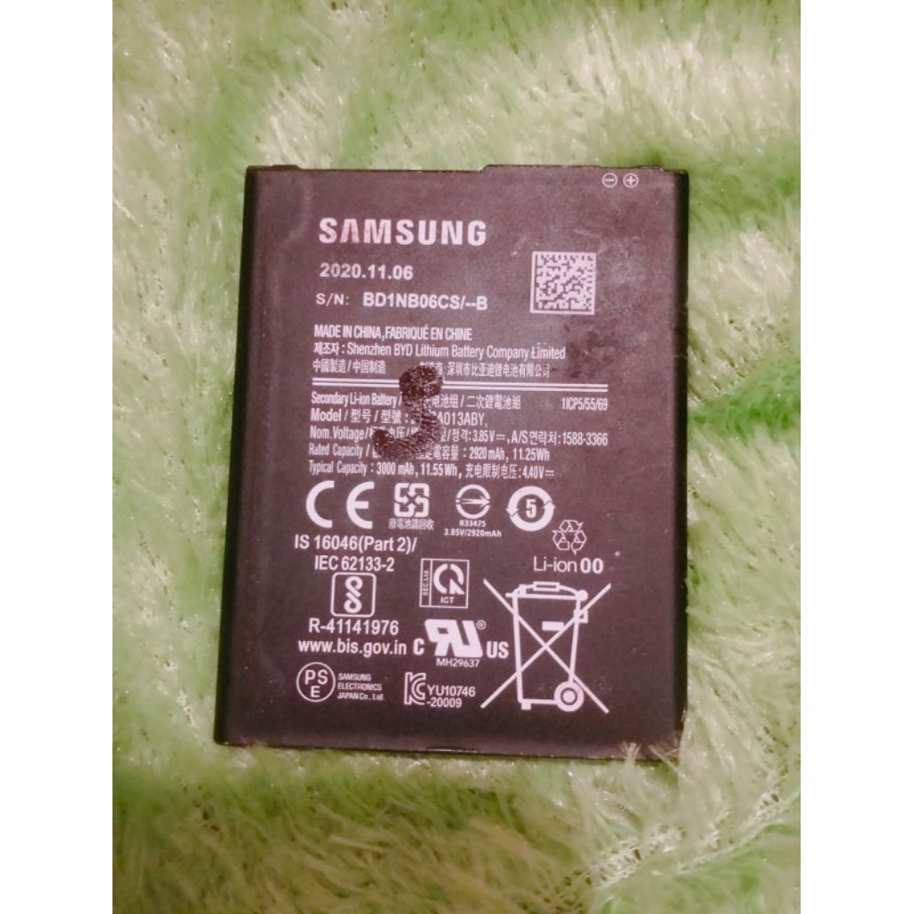 batrei Samsung a01 core copotan