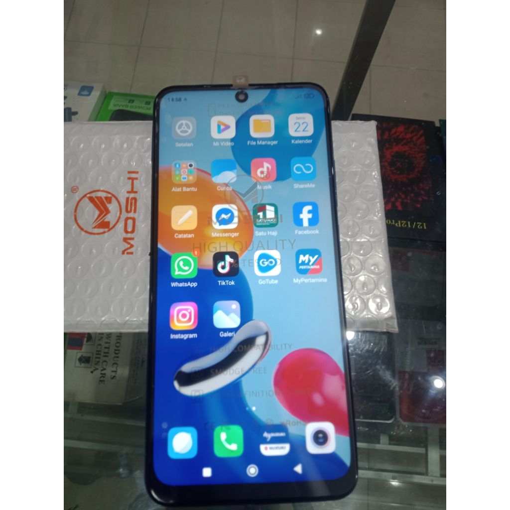 Xiaomi redmi note 11 4/128gb minus lcd dan sinyal