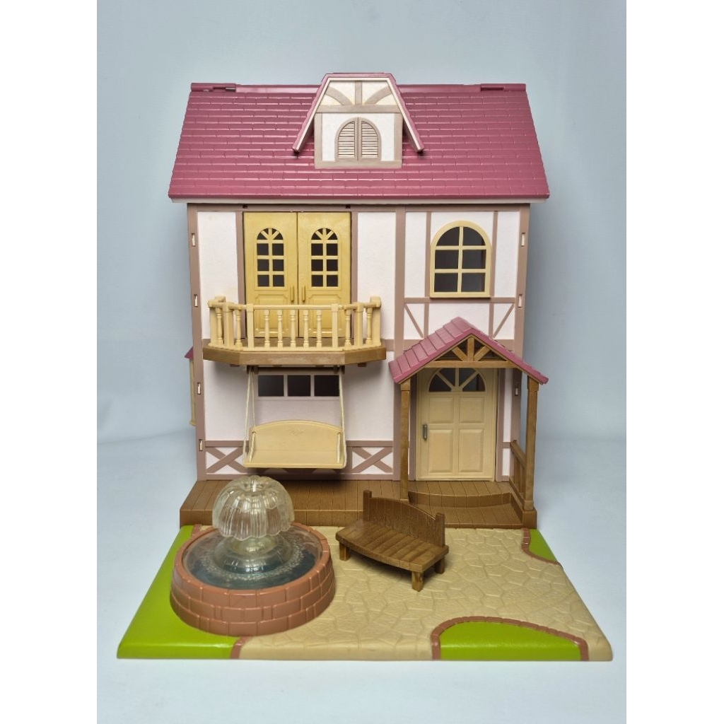 Sylvanian families babblebrook garage. rumah sylvanian