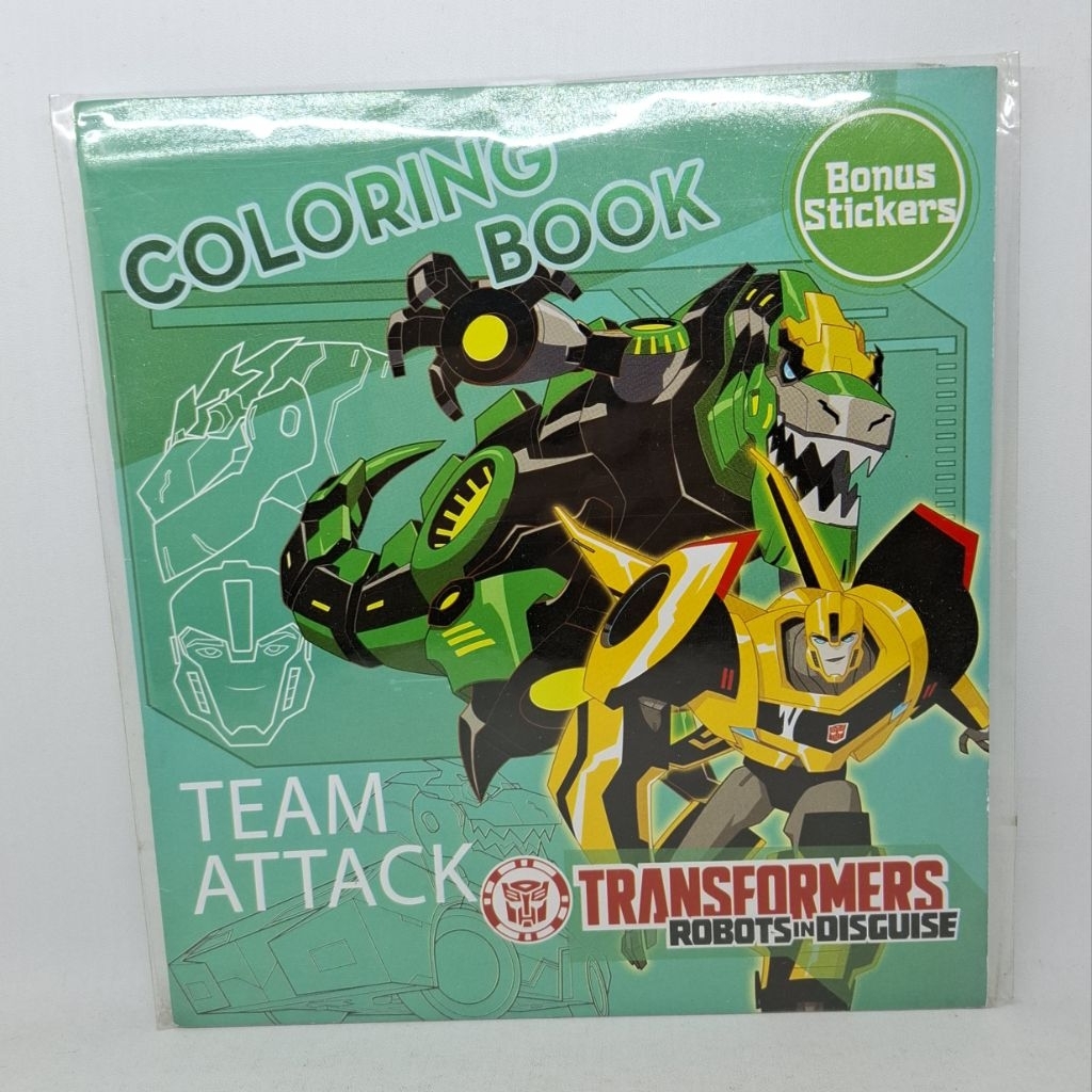 Coloring Book Transformers Robots In Disguise Hasbro