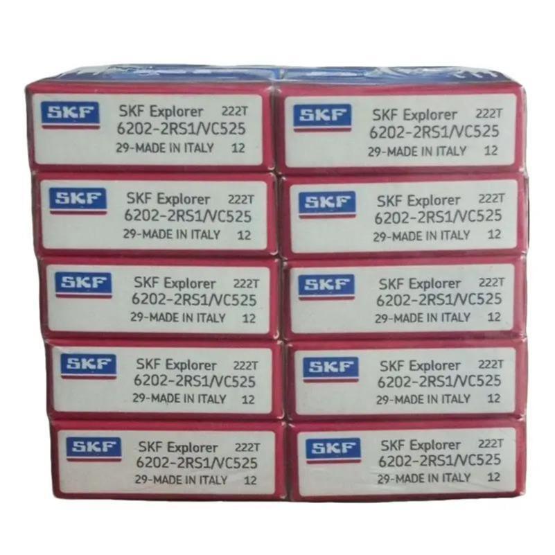 Bearing SKF 6202-2RS1/VC525 Asli Italy 15x35x11 mm - Motorcycle bearing  12mm