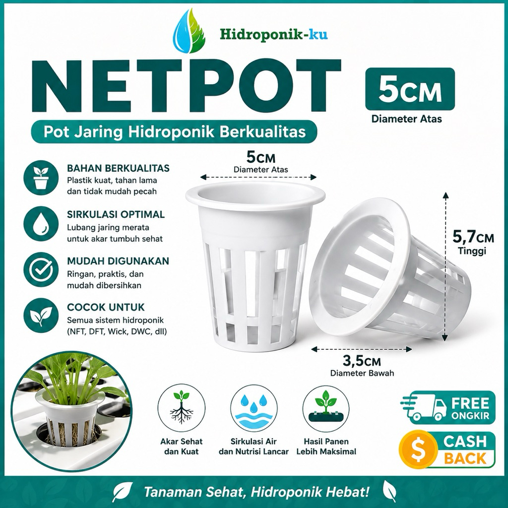netpot 5cm