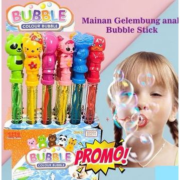 Mainan gelembung balon tiup bubble stik sabun/balon tongkat sabun