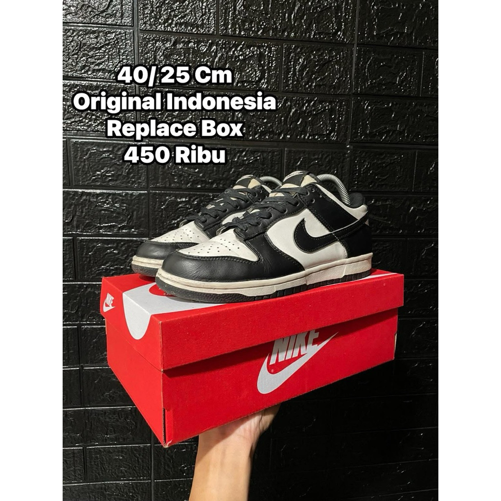 Dunk Panda Second 40 Indonesia