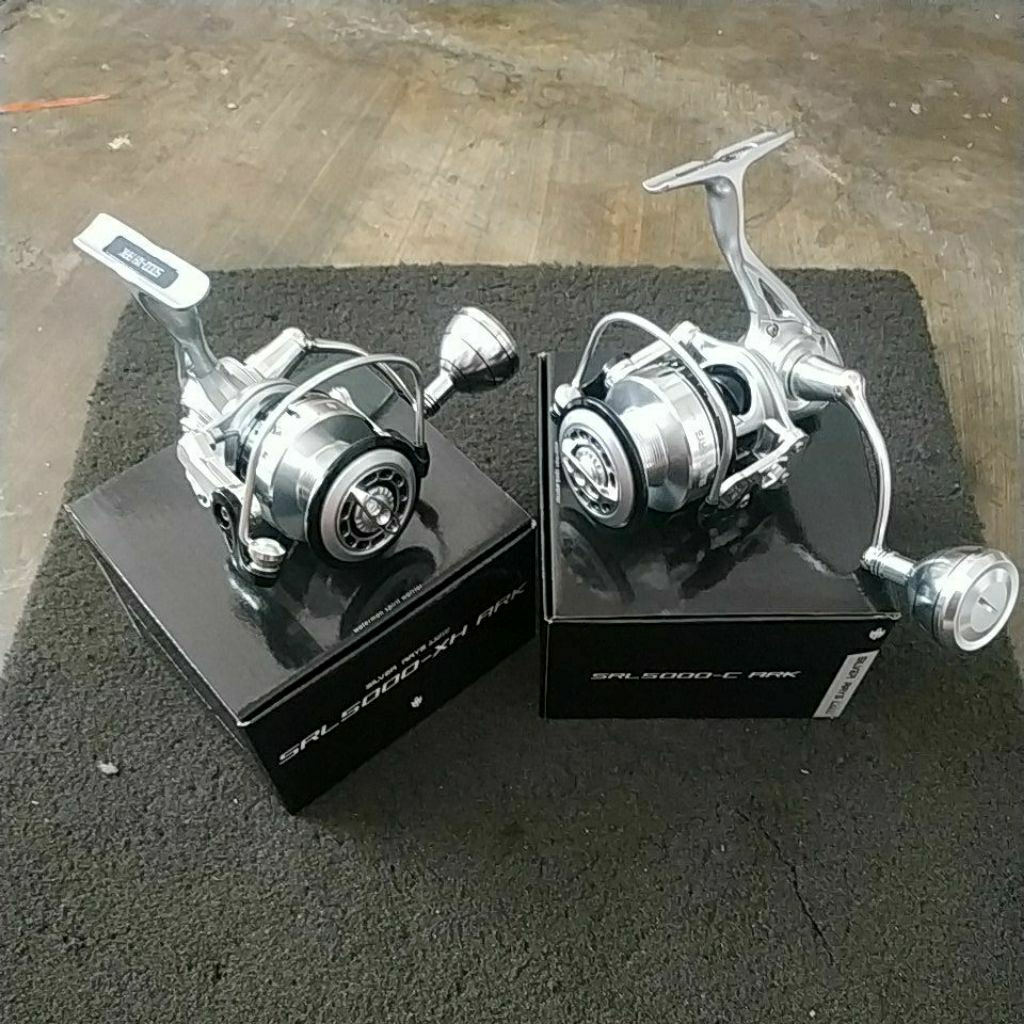 Reel spinning Tridentech Silver Rays Light 5000 C - ARK 5000 XH-ARK gulungan pancing kuat berkualita